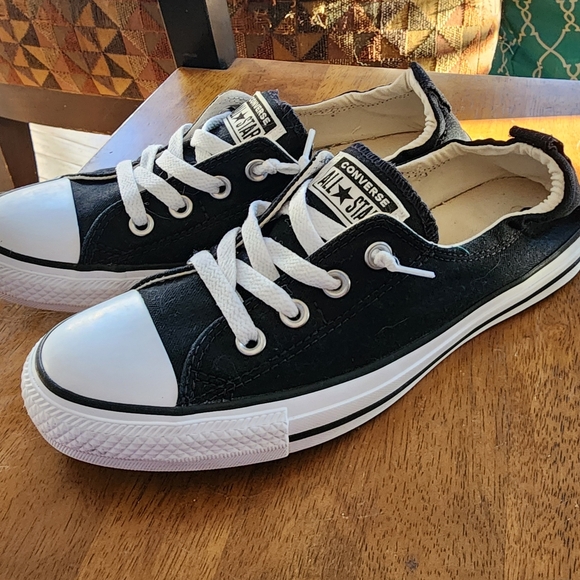 Converse All Star slip on shorline sneakers size 9 - Picture 3 of 9